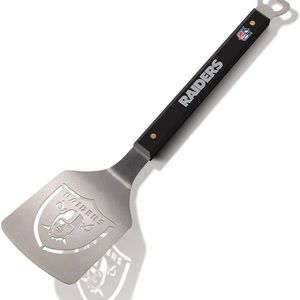 Las Vegas Raiders 18" Stainless Steel Sportula (Spatula) with Bottle Opener